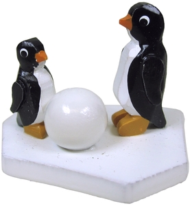 Hans Günter Flath Pinguinfamilie  (Hans Günter Flath 734) Pinguinfamilie